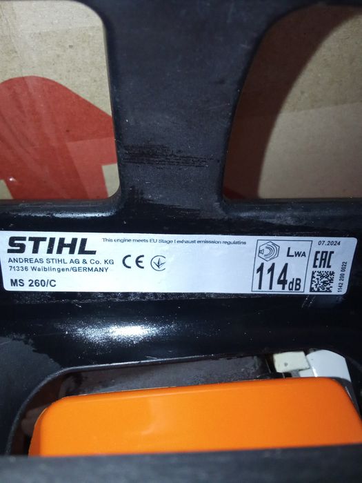 бензопила Stihl 260 2024 рік продам штиль Німець!