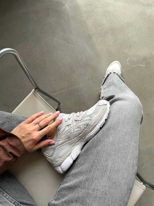 ‼️НОВІ Кросівки Asics Gel-NYC Light Grey