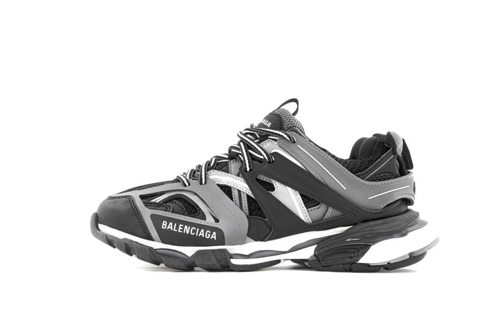 Чоловічі кросівки Balenciaga Track "Grey/Black" Розміри 41-45