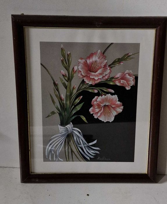 Pintura artística de Gladíolos