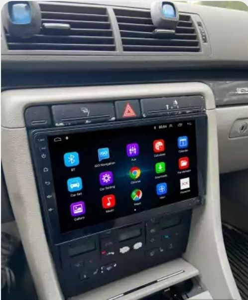 Audi a4 b6 b7 магнитола магнітофон ауді ауди а4 A4 монитор android gps