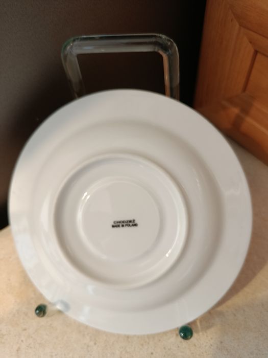 Śliczny stary spodek porcelana Chodzież