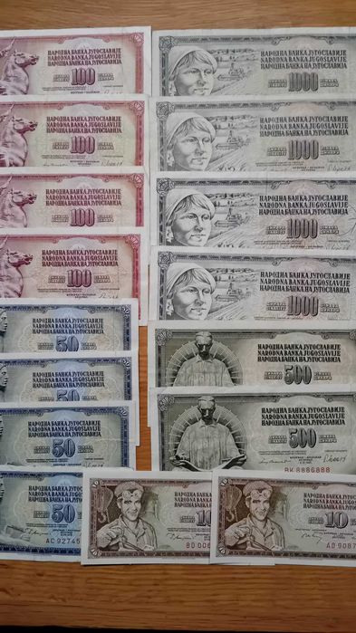 Sprzedam banknoty z Europy