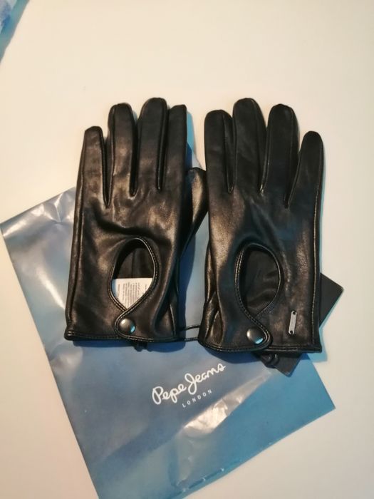 Luvas em pele mulher Pepe Jeans NOVAS COM ETIQUETA