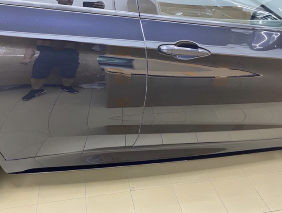 Лезвия под пороги M-Perfomance BMW X5 F15 2шт. черный глянец бмв ф