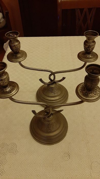 Castiçais em casquinha
