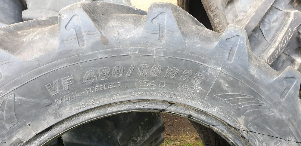 480/60r28 (520/60r28) Michelin 90% bieżnik