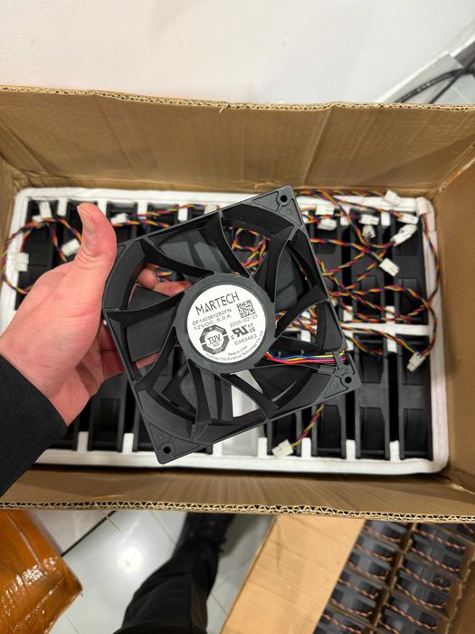 NEW Кулер Martech 5A - Asic Antminer S21+, S21 Pro, S21 XP. Оригінал