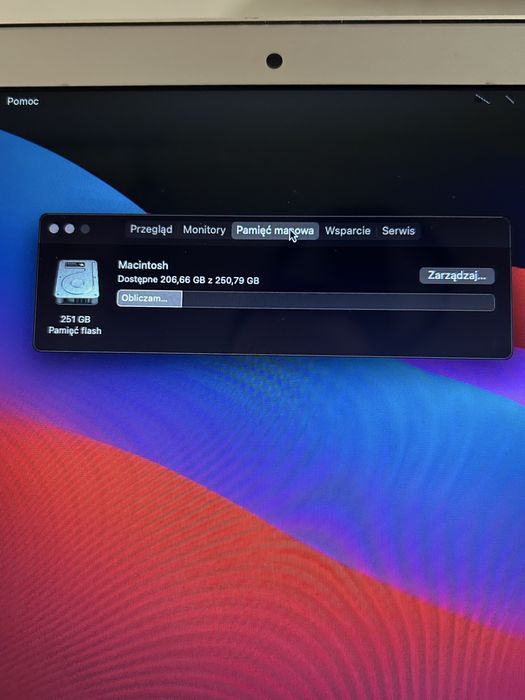 Macbook Air A1466 Intel Core i7