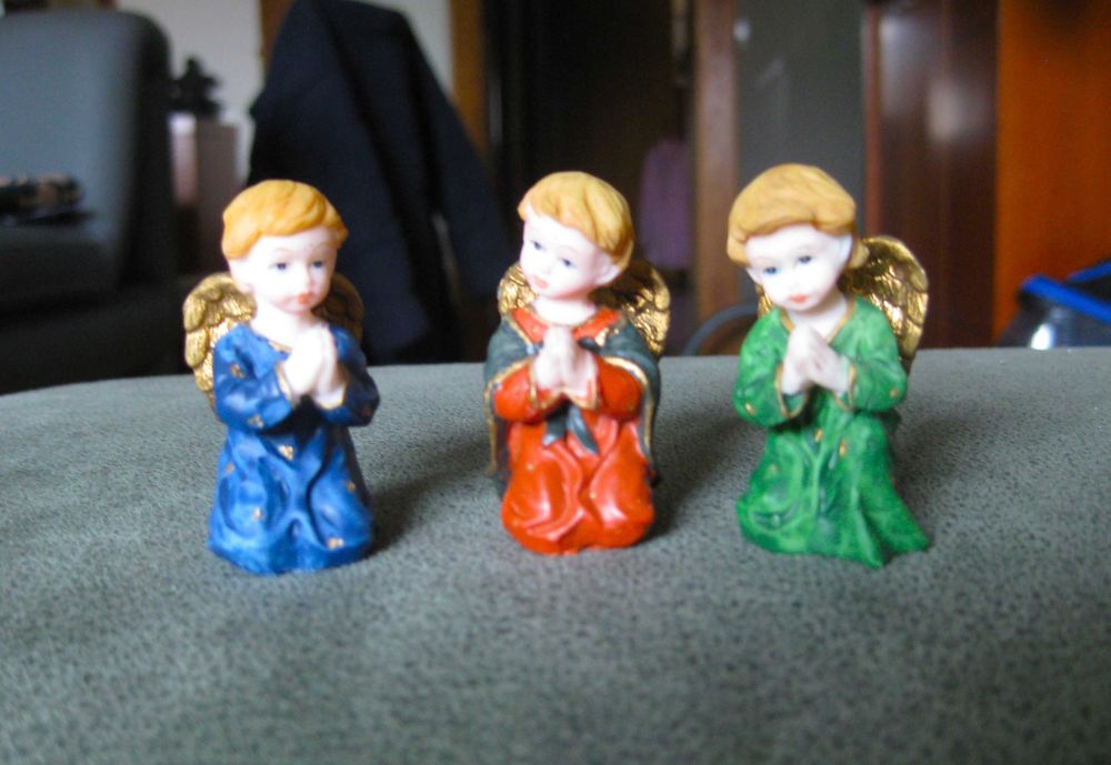 Conjunto de 3 Anjos NOVO