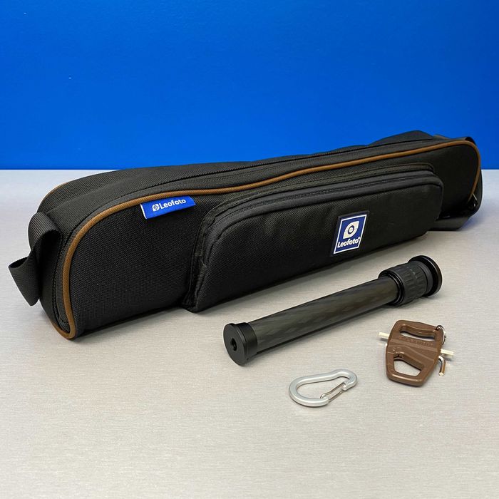 Tripé de Carbono Leofoto Ranger EF-224C + LH-25 (910g)