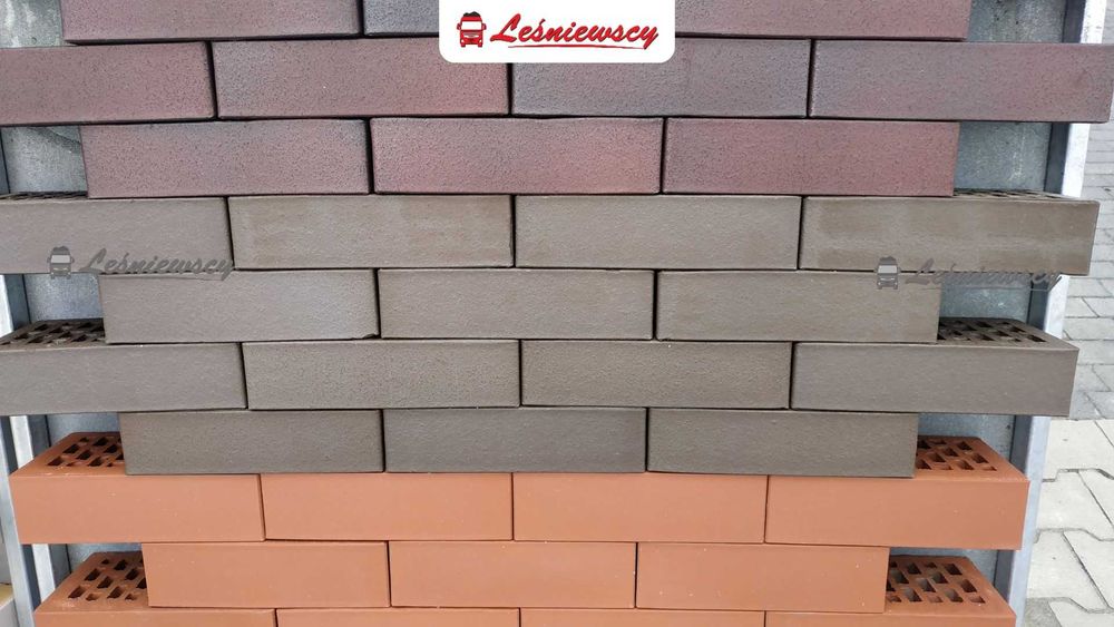 Cegła klinkierowa na komin/płot Lode-Taurus dziurawka WYPRZEDAŻ kurier