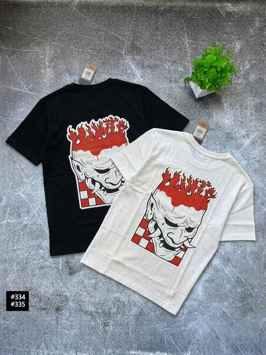 XS - XXL • Новая Футболка MANTO Blaze • Чорна / Біла