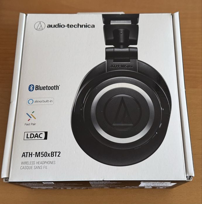 Auscultadores Bluetooth Audio-Technica ATH-M50xBT2