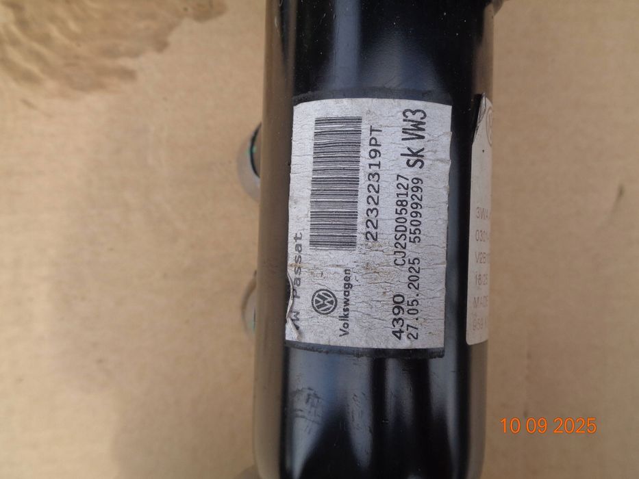 volkswagen passat b9 2025 r zwrotnica prawa 5wa407258c