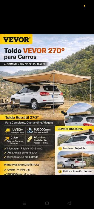 Toldo caravana 480€. Oportunidades
