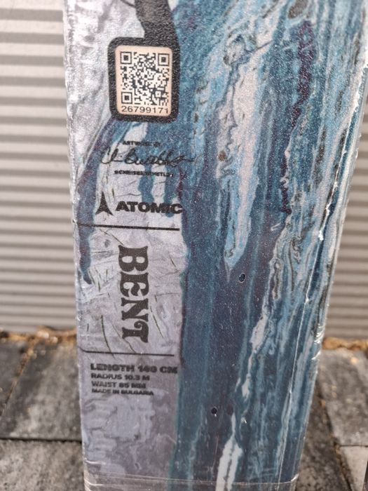 Narty dla dziecka Atomic Bent Junior 140 150 cm