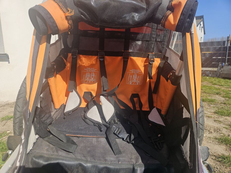 Przyczepka rowerowa Giant PeaPod Duo