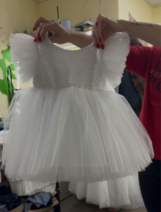 Сукня сніжинка новорічна