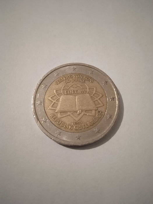 Moeda Comemorativa 2 Euros Áustria 2007