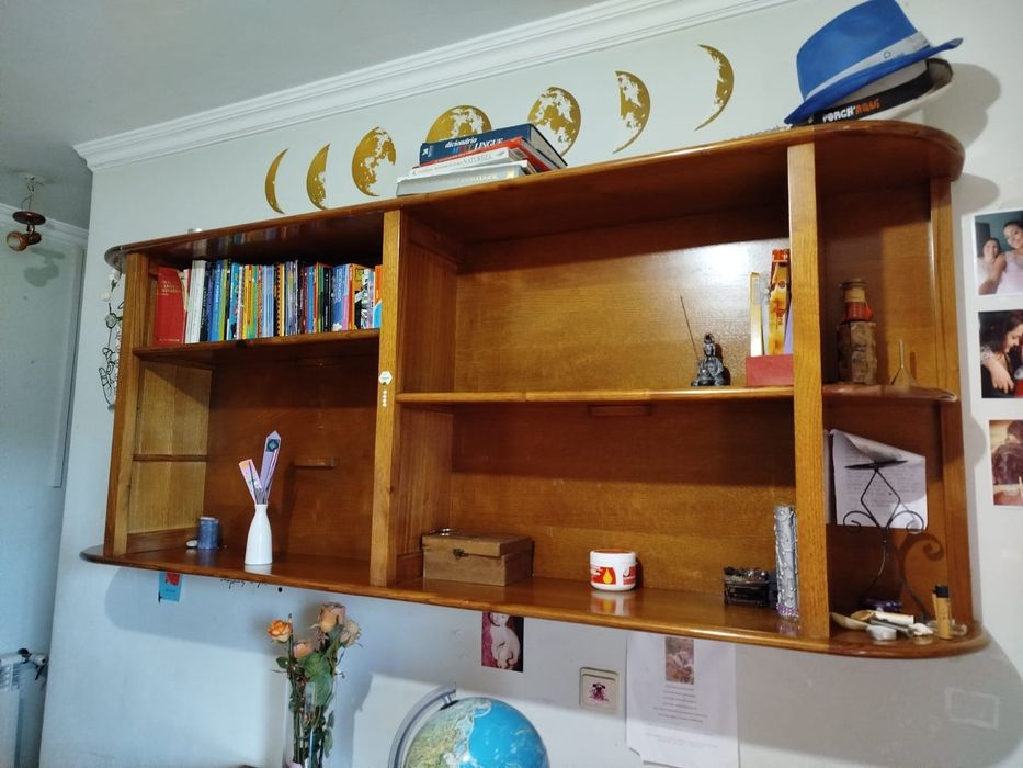 Estante madeira maciça