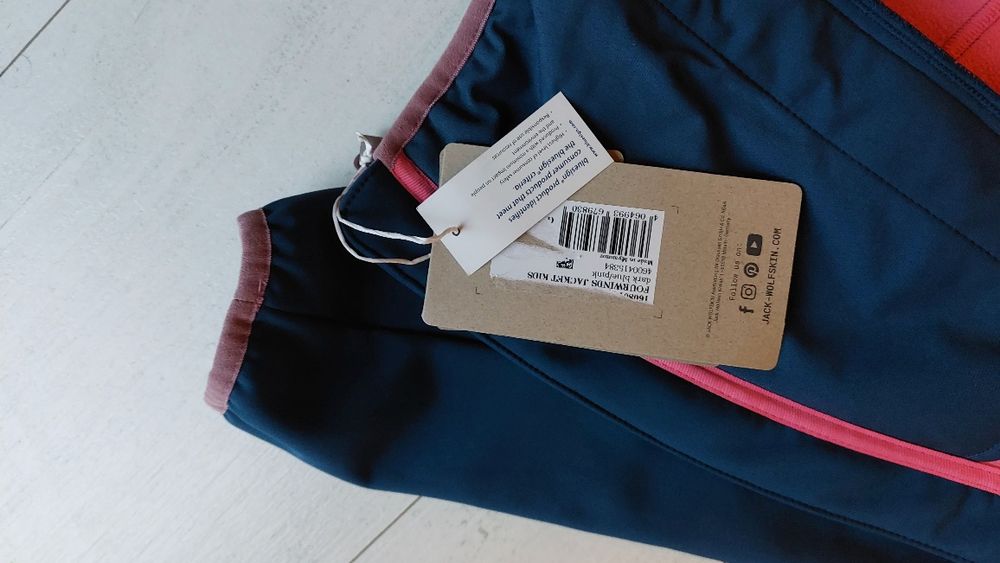Nowa bluza kurtka softshell 152 jack wolfskin