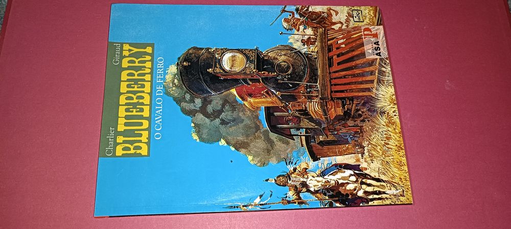 Livro banda desenhada Blueberry - O Cavalo de Ferro
