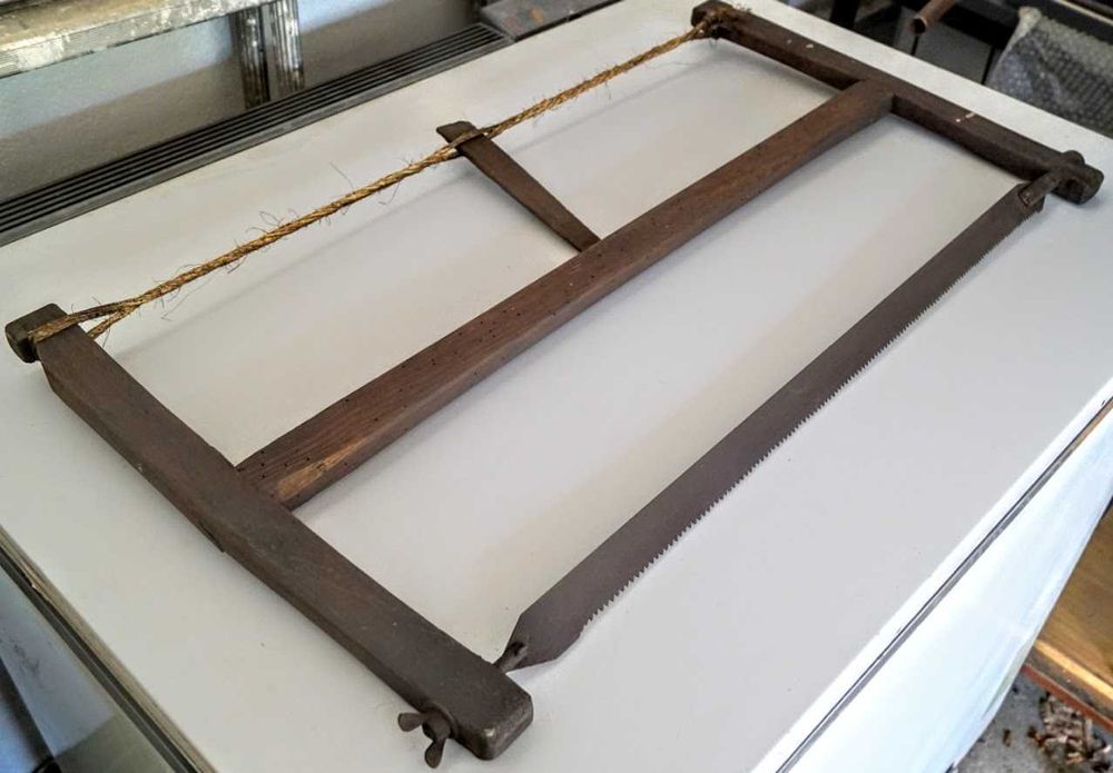 Ferramenta de trabalho madeira serra de corte