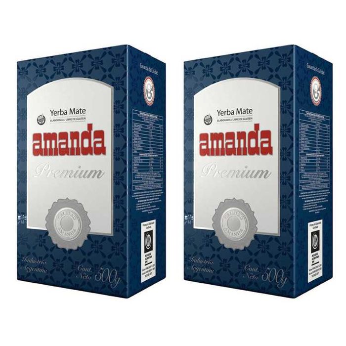 Zestaw Yerba Mate Amanda Premium 2x500g 1kg