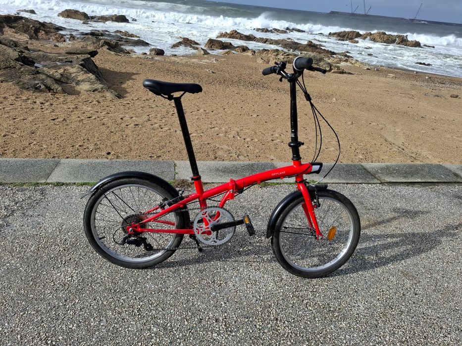 Bicicleta dobrável btwin