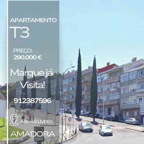 Apartamento T3 Águas Livres — Águas Livres, Lisboa