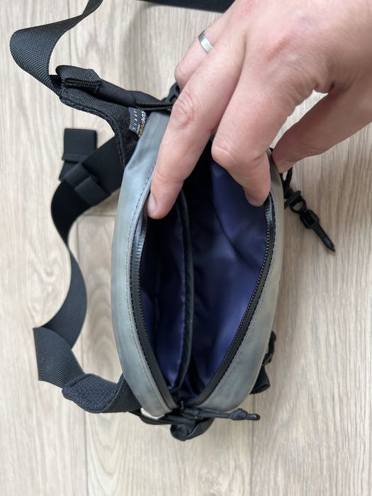 Сумка поясна бананка fanny pack hip pack Resin Graphite