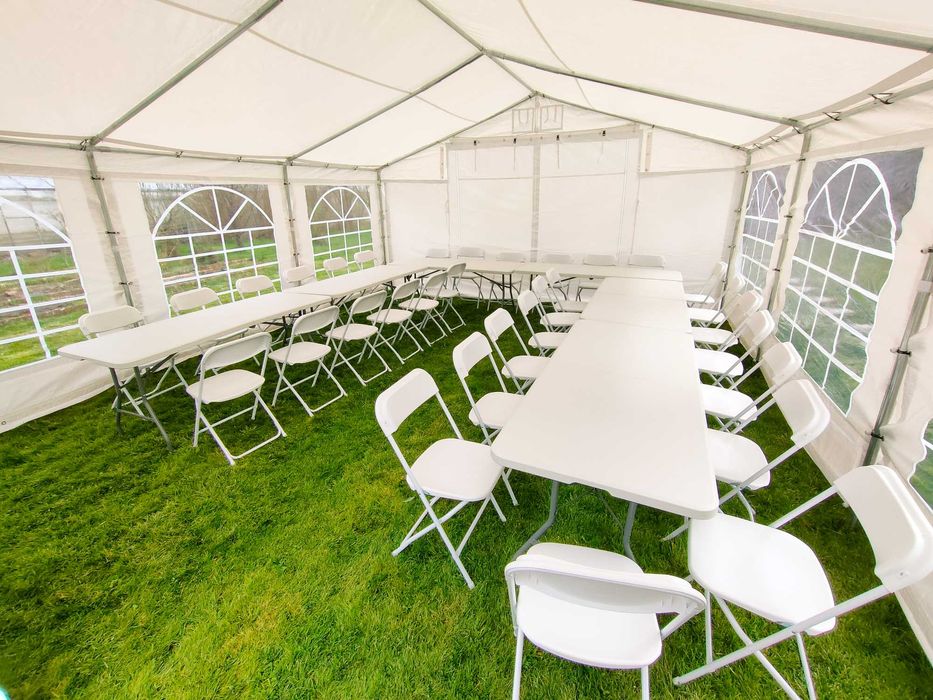 Duże namioty imprezowe z wyposażeniem! Na komunię, poprawiny!!