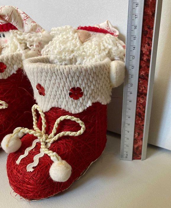 Botas de Natal Decorativas (preço unitário)