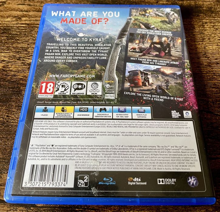 Gra Far Cry 4 na konsolę PlayStation 4