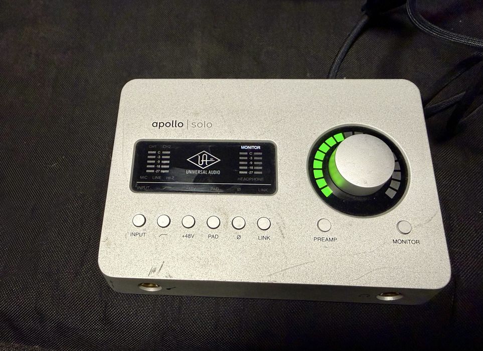 Universal Audio Apollo Solo - interfejs audio thunderbolt - wada