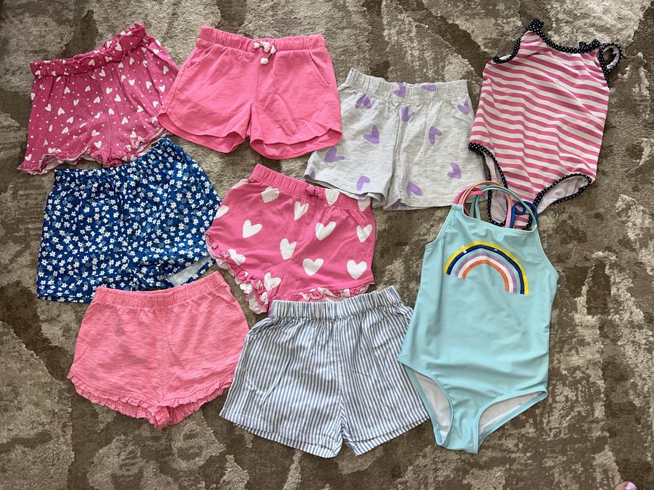 Продам одяг 98-104 сукні купальник шорти фліс