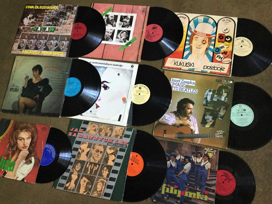 Jak Za Dawnych Lat, Beatles, Filipinki, Rylska, Kukulski 9LP komplet