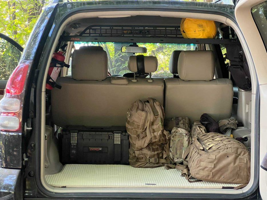 Полиця органайзер MOLLE в багажник Toyota Land Cruiser Prado 250 / LC250 XRoad