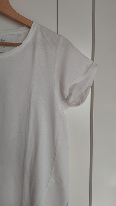 Biały t-shirt New Yorker