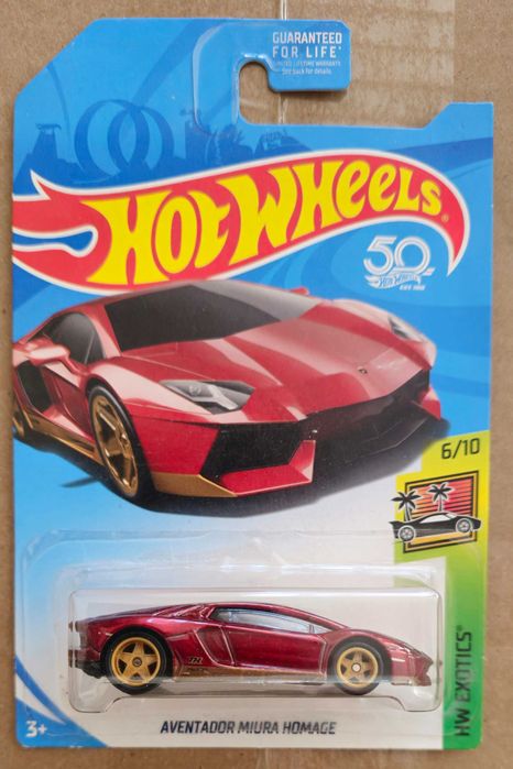 Hot Wheels Aventador Miura Homage STH / Super Treasure Hunt