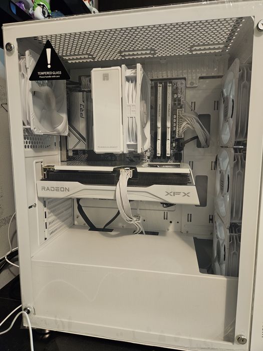 PC Gaming FULL WHITE (Novo) - RX 9060 XT + Ryzen 5