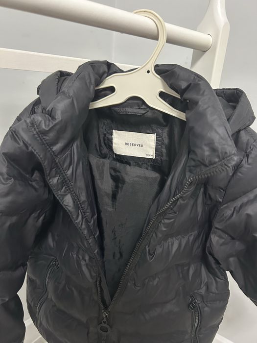 Дитяча чорна куртка