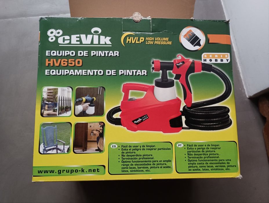 Pistola de pintar compressor de pintar Cevik