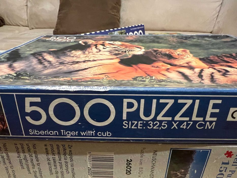 Puzzle Tygrys Syberyjski 500