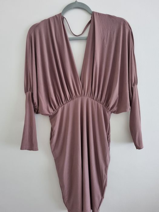 Sukienka z rękawem kimono Boohoo