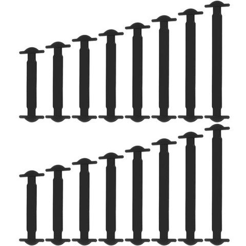 Sznurówki silikonowe bez wiązania  - 16szt.