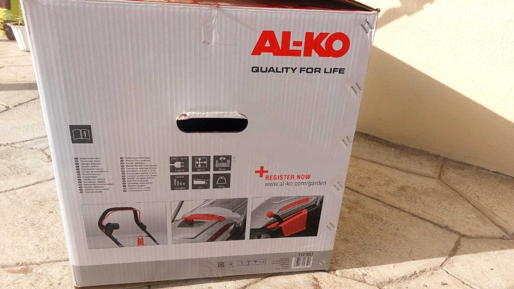 Електрична газонокосарка AL-KO Comfort 34 E