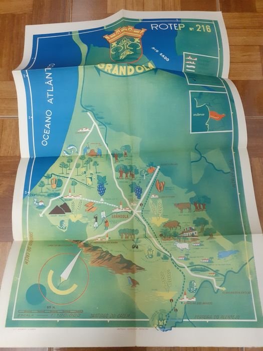 Mapa/roteiro ROTEP, Grândola