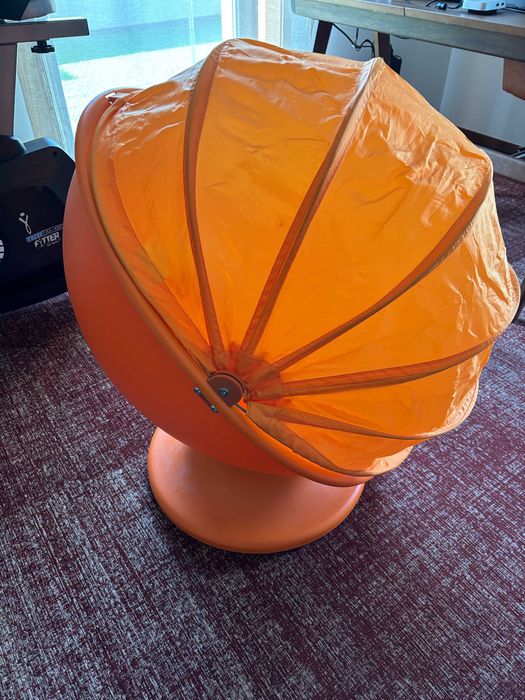 IKEA PS LÖMSK laranja | cadeira giratória infantil